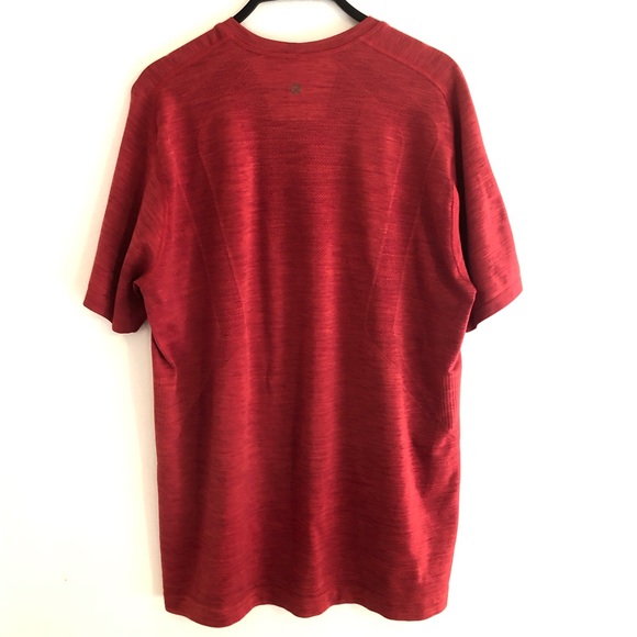 Lululemon Men’s Vented Red Metal Shirt XL - Picture 11 of 12